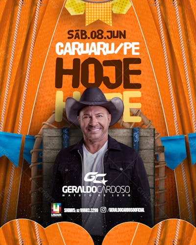 É Hoje São João - Geraldo Cardoso (Feed E Stories)