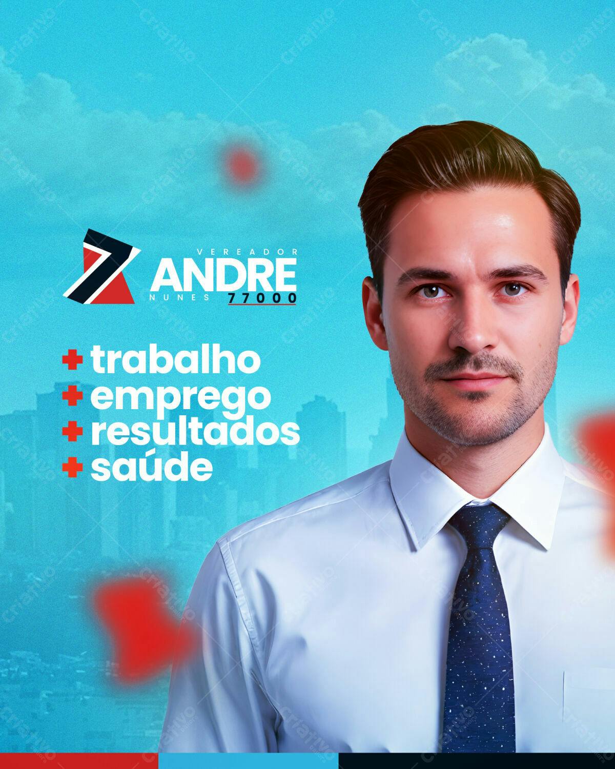 PSD para Campanha Política PSD Editável