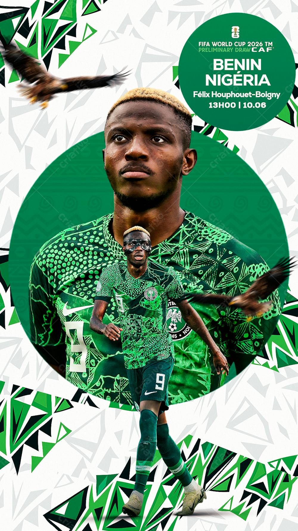 Flyer Matchday Osimhen Nigeria