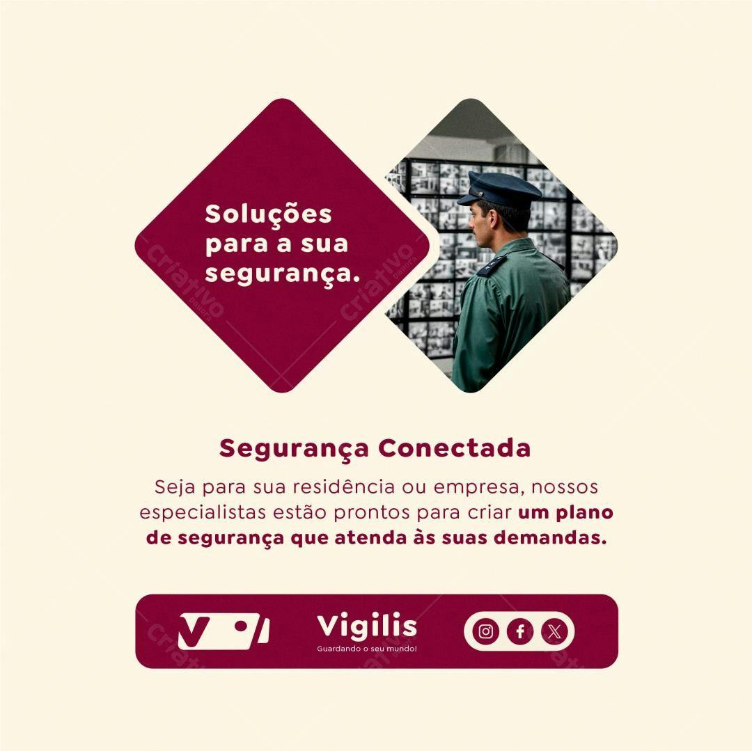 Post para Segurança PSD Editável