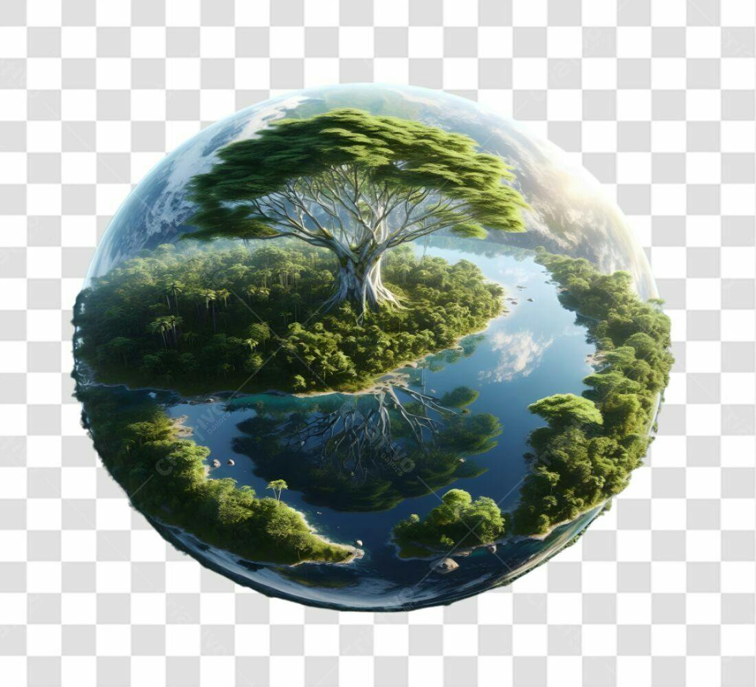 Icone Planeta Terra Dia Mundial Meio Ambiente PNG com fundo transparente