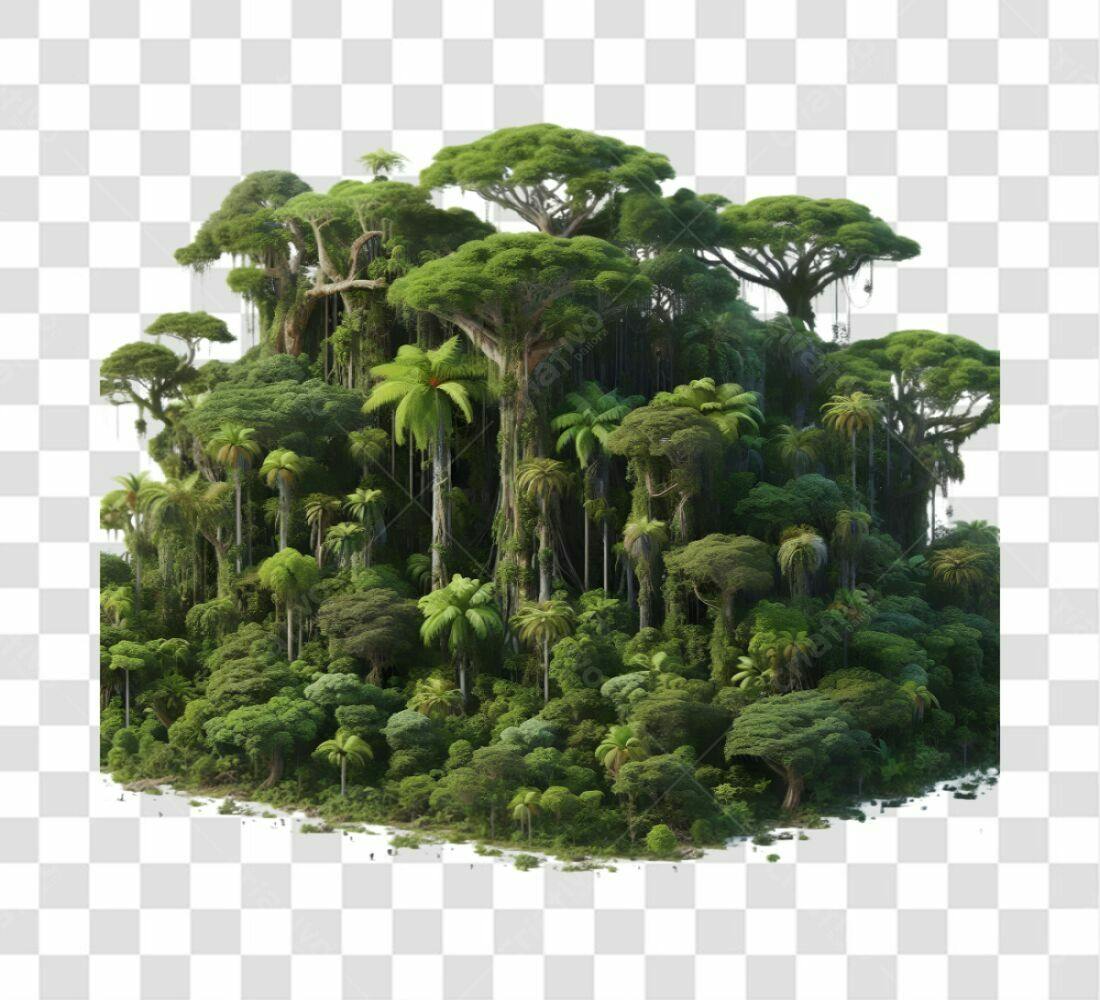 Icone Floresta Tropical PNG com fundo transparente