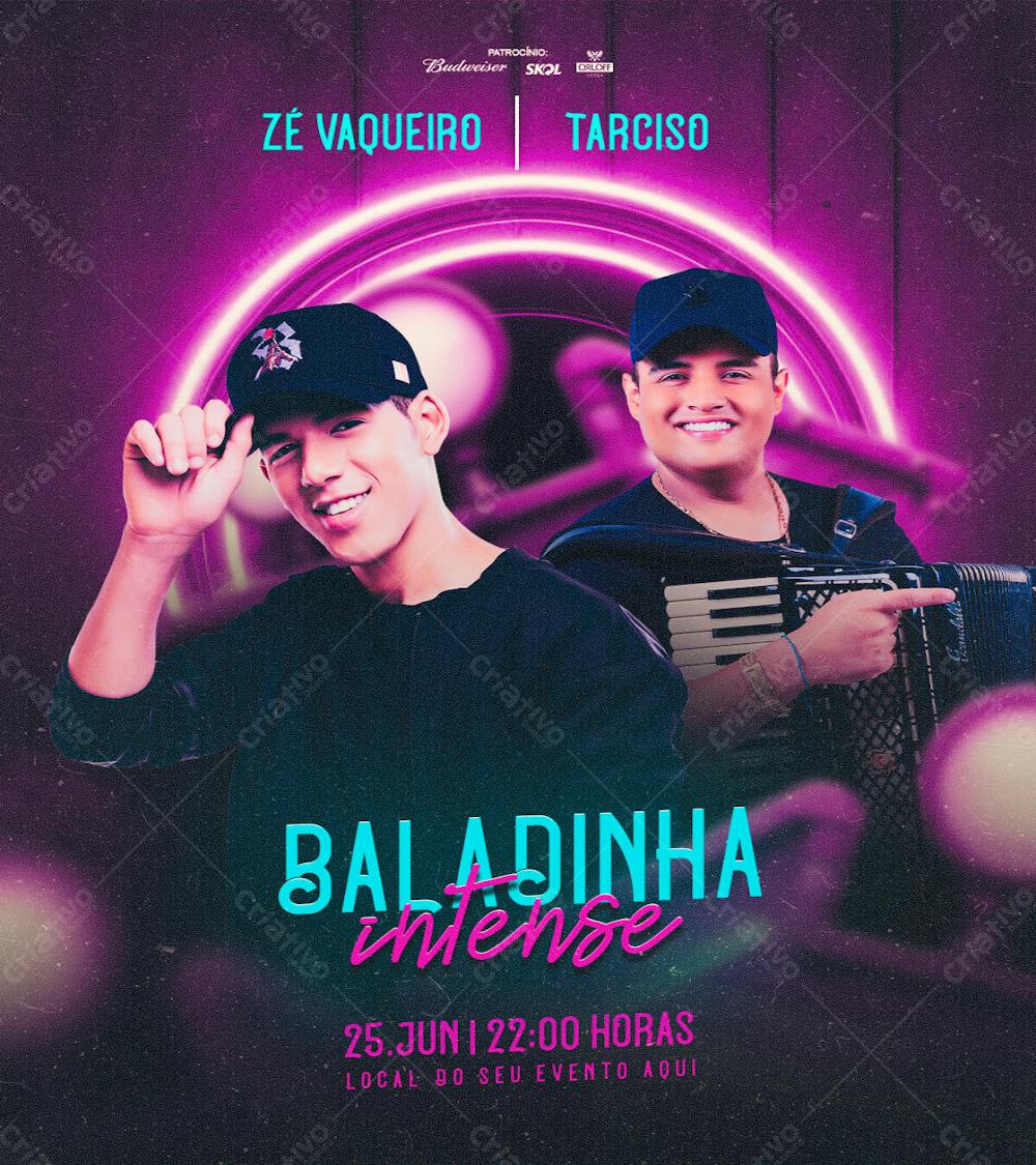 Evento Baladinha Intense Feed