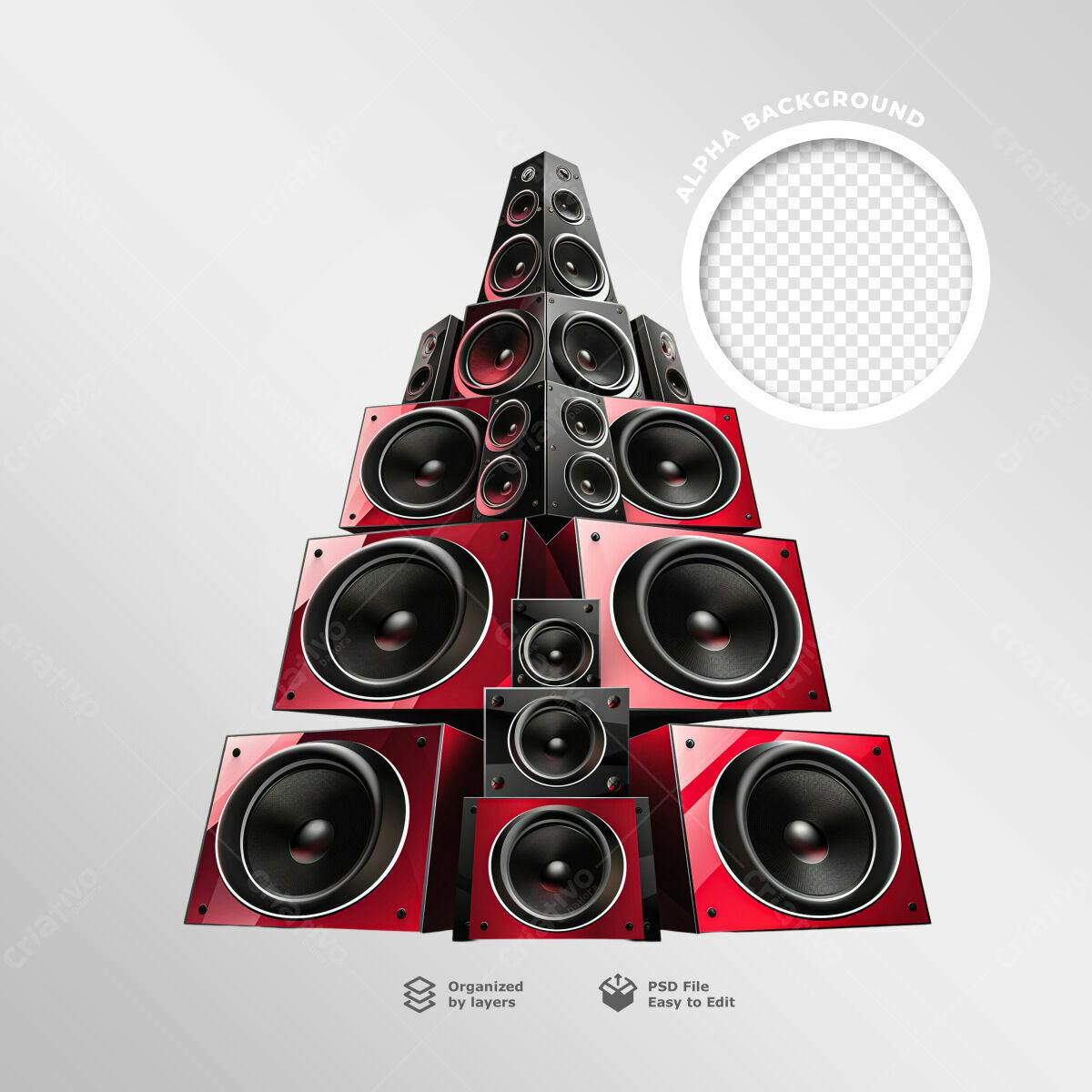 Flyer para Festa de Música PSD Editável