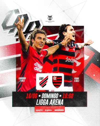 Futebol Athetico X Flamengo