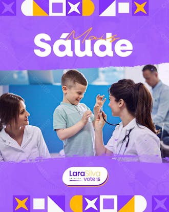 Campanha lara mais sáude