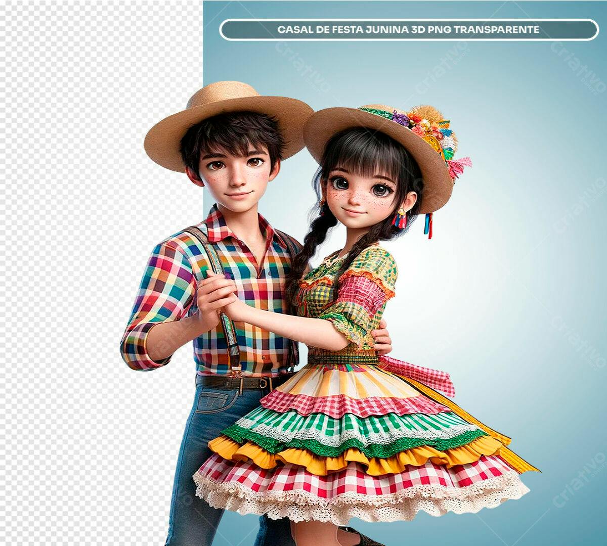 PSD Casal Festa Junina 3D