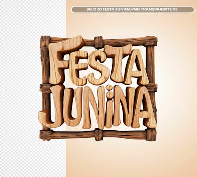 Selos Pngselo 3D Festa Junina Png Transparente 05
