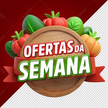 Selos hortifruti flv ofertas da semana png