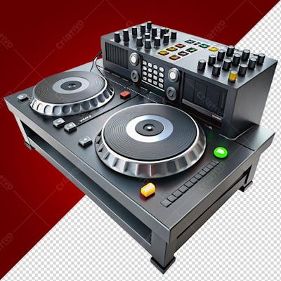 Mesa De Som Dj Mixagem Png 