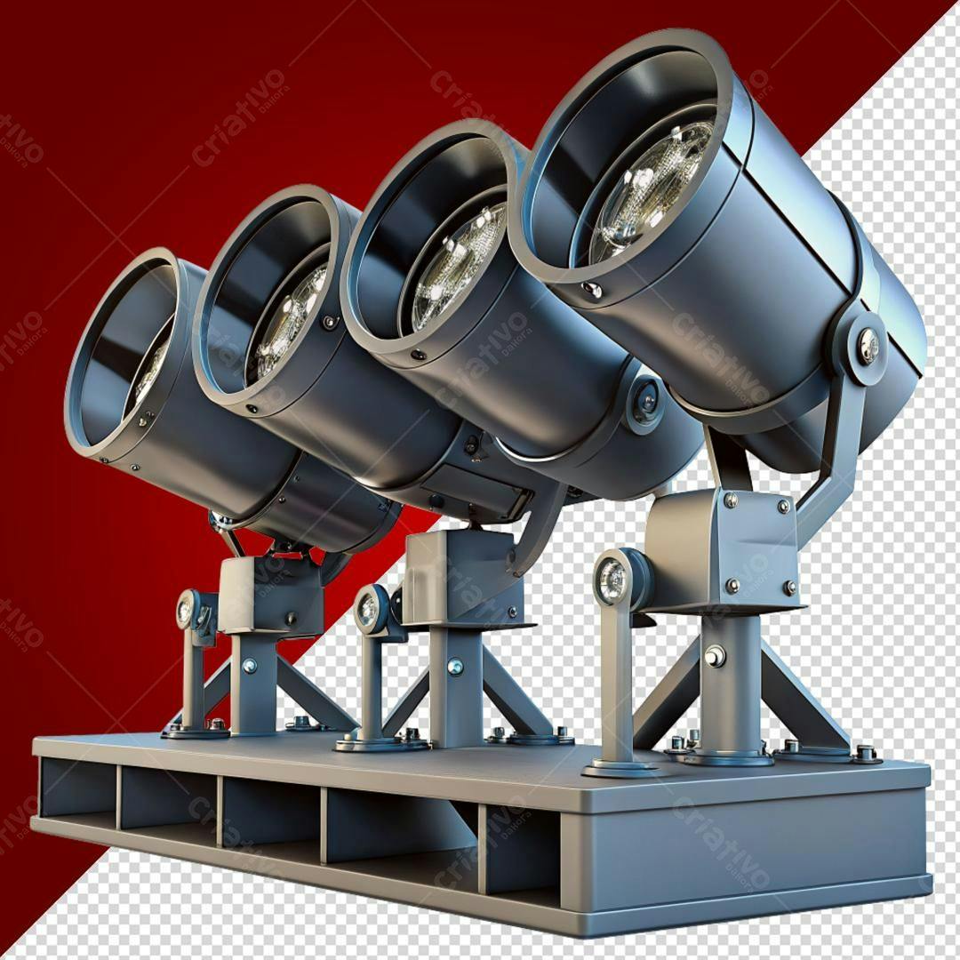 Icone de Projetores de Palco PNG com fundo transparente