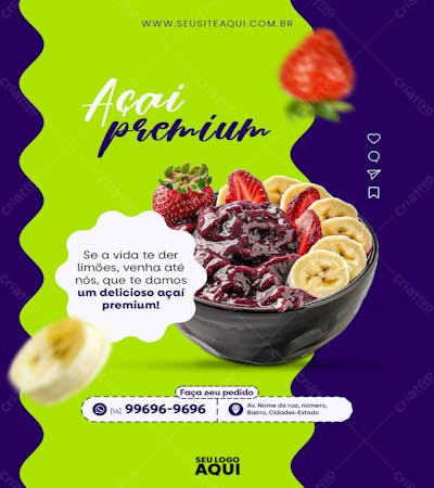 Feed Vertical Açaíteria Sorveteria 10