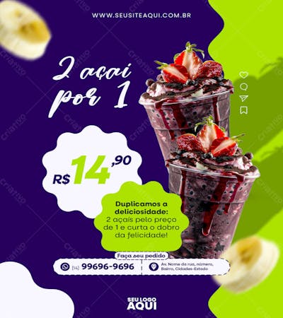 Feed Vertical Açaíteria Sorveteria 11