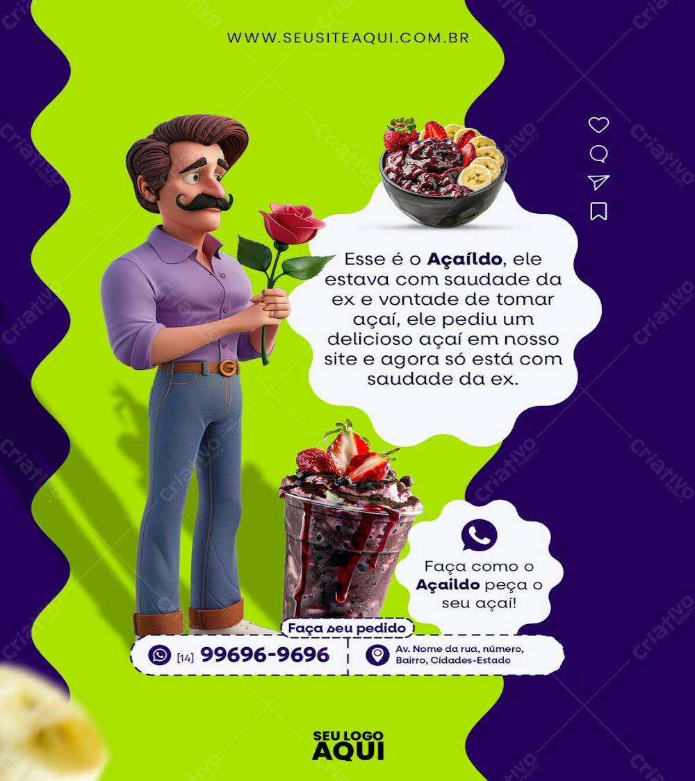 Feed Vertical Açaíteria Sorveteria 12