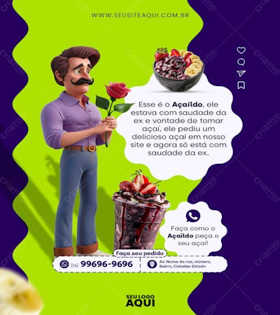 Feed Vertical Açaíteria Sorveteria 12
