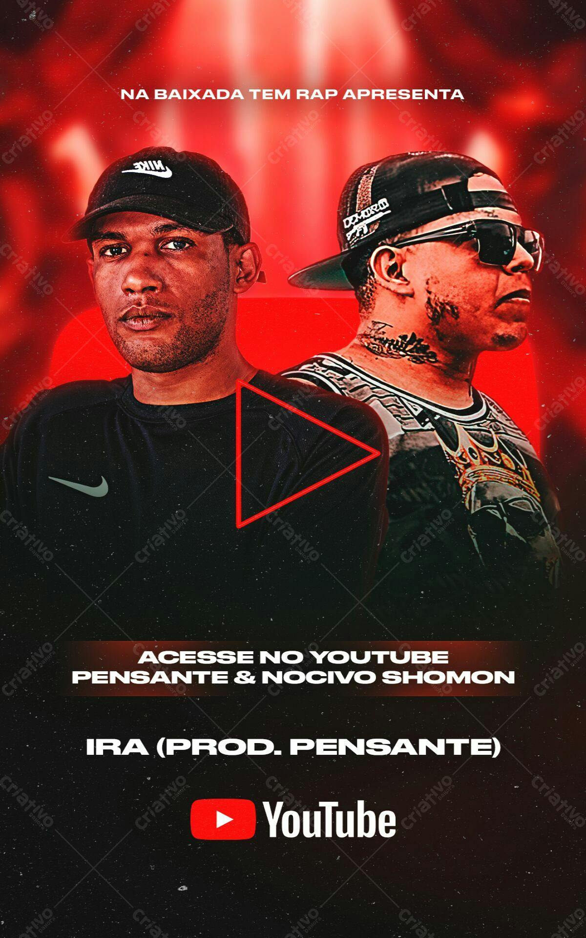 Flyer para Lançamento Musical PSD Editável