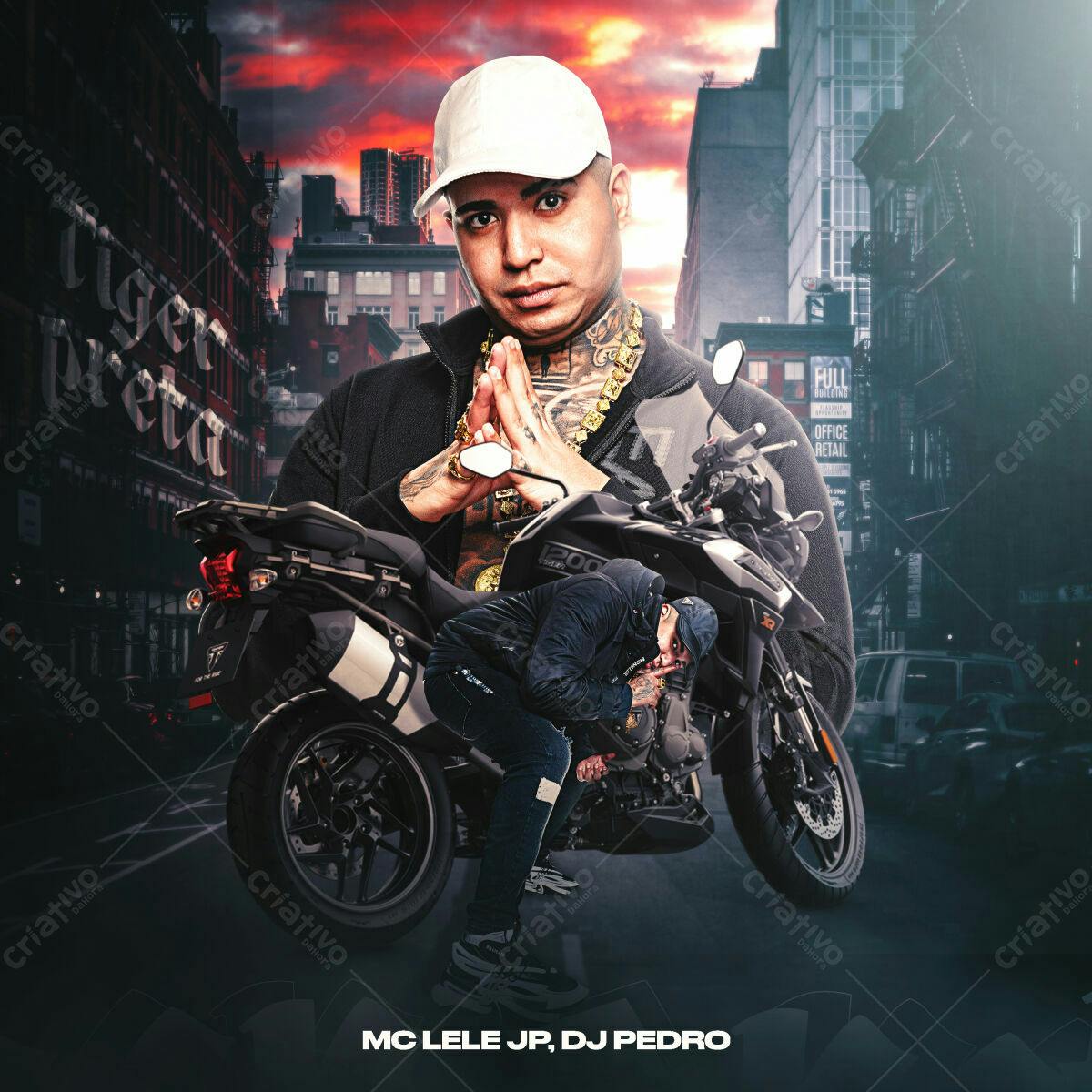 Flyer para Show de MC Lele JP e DJ Pedro PSD Editável