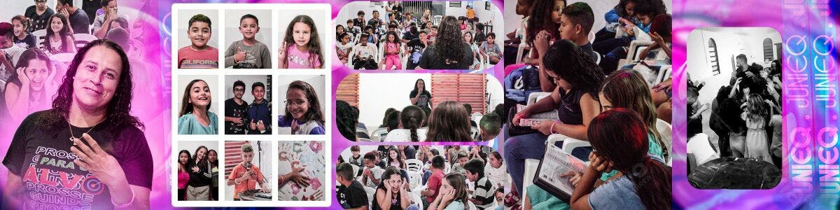 Banner Evento Infantil Cristão PSD Editável