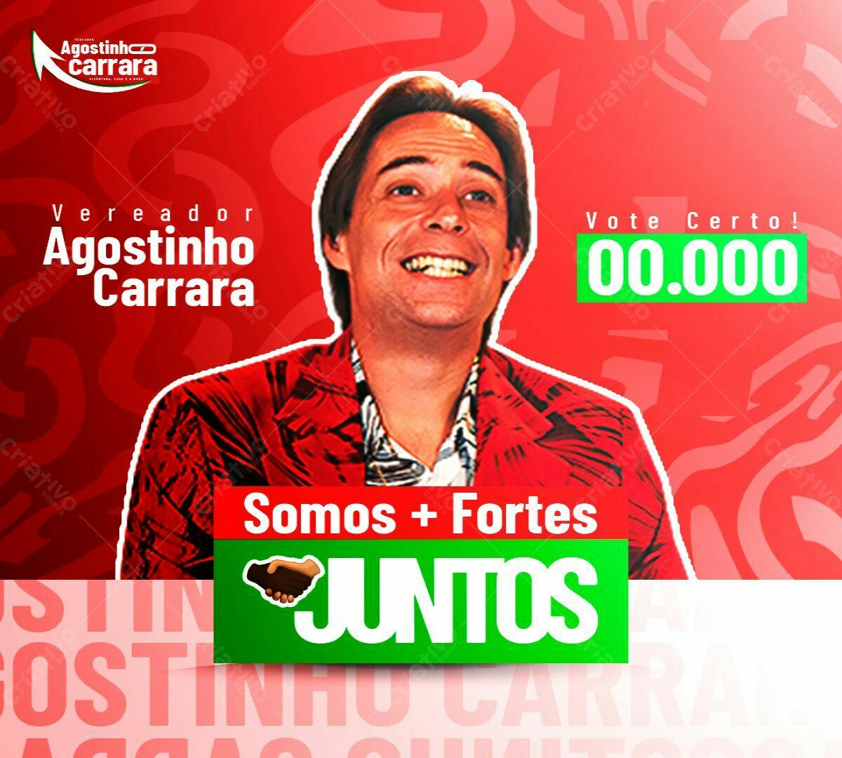 Flyer de Campanha Política PSD Editável