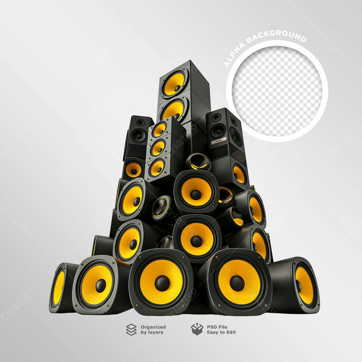 Flyer Festa de Música PSD Editável