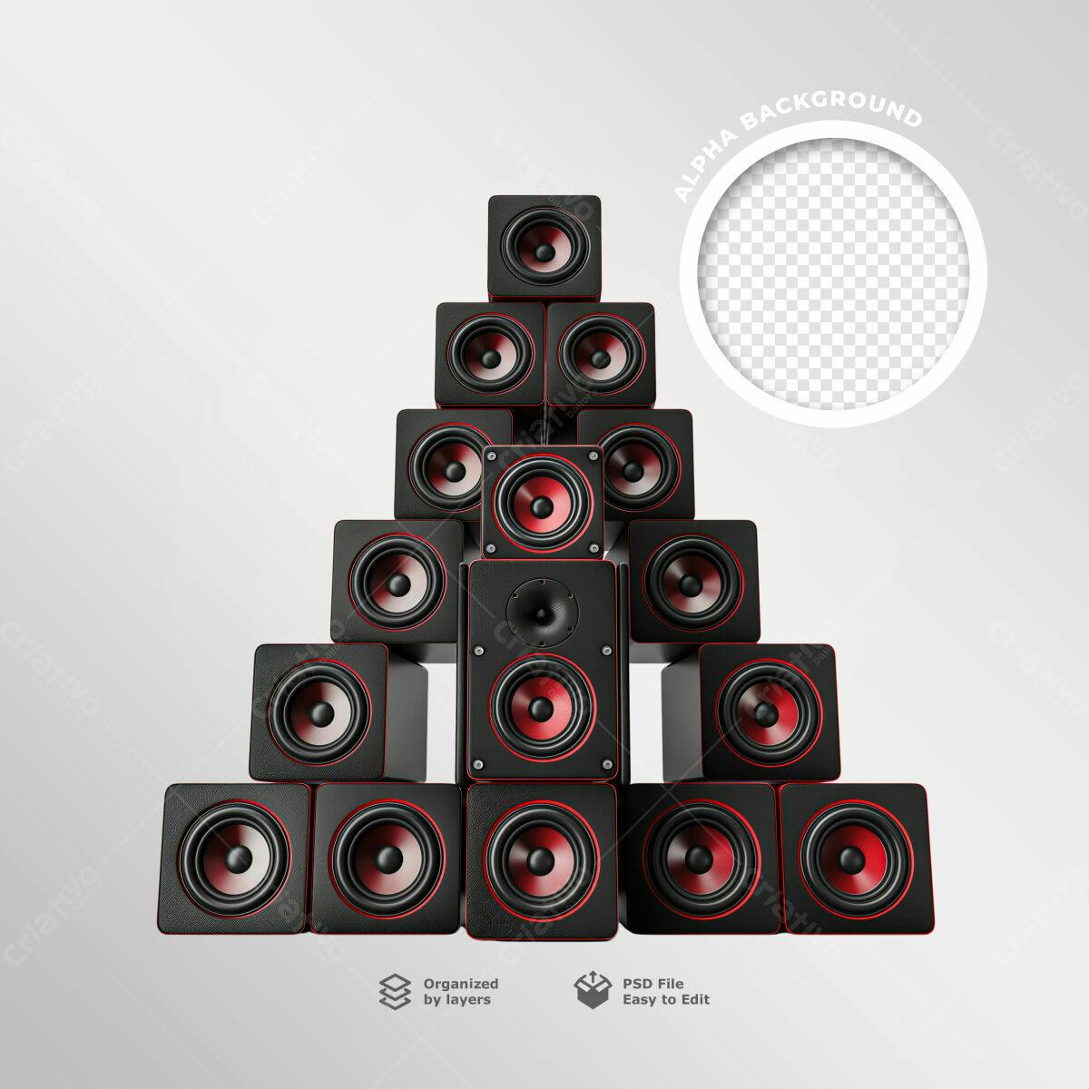 Flyer para Festa de Música Eletrônica PSD Editável