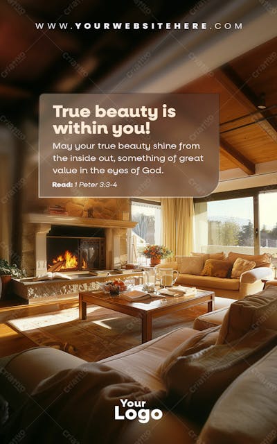 Story to social media, gospel, christian, editable PSD