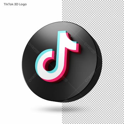 Ícone E Maquete Do Aplicativo Tik Tok