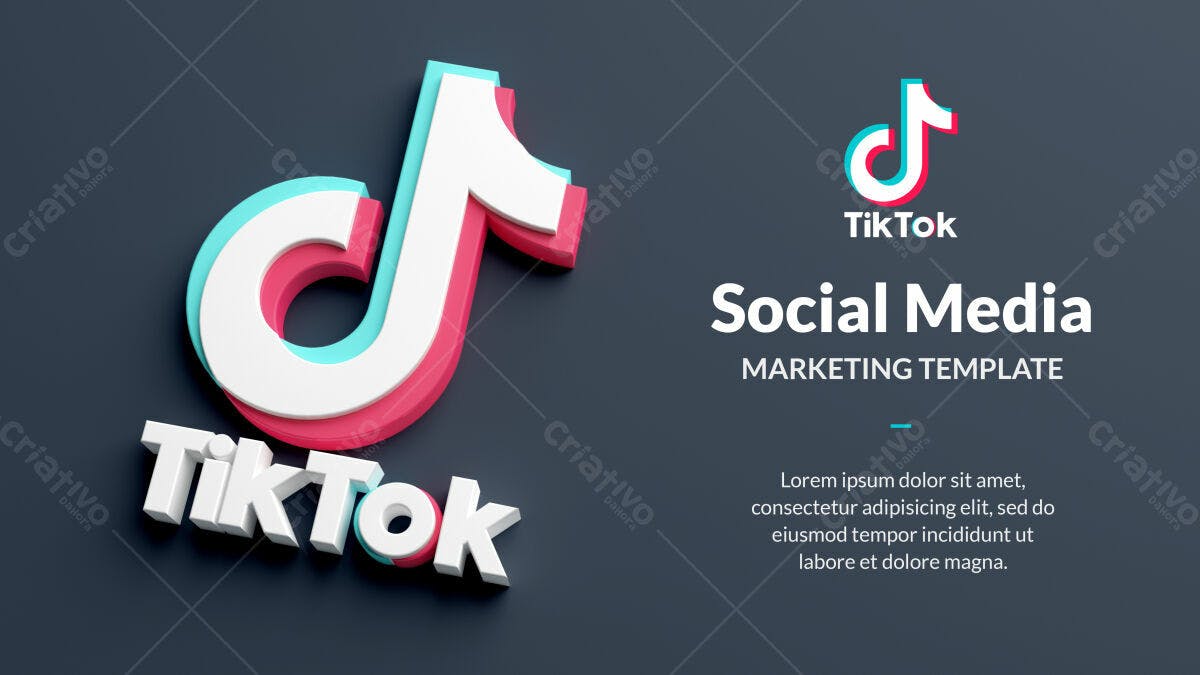 Template PSD para Marketing nas Redes Sociais PSD Editável