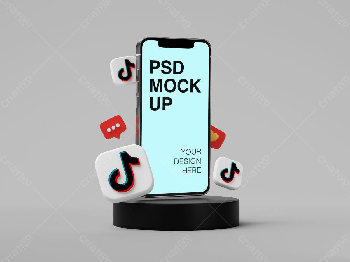 Mockup para Redes Sociais PSD Editável