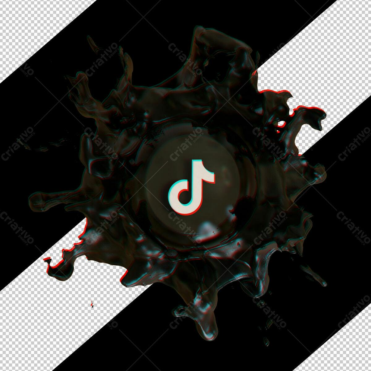 Recurso TikTok PSD Editável