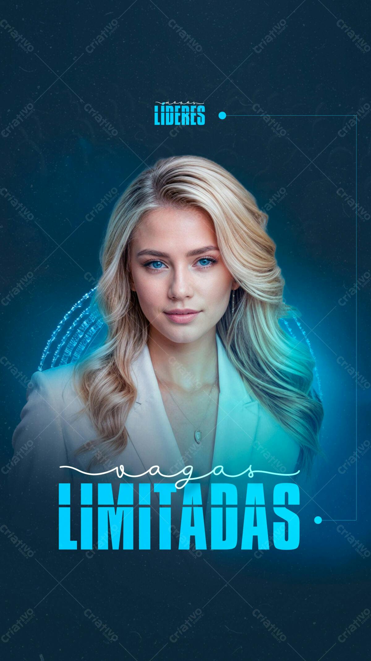 Postagem para Vagas Limitadas PSD Editável
