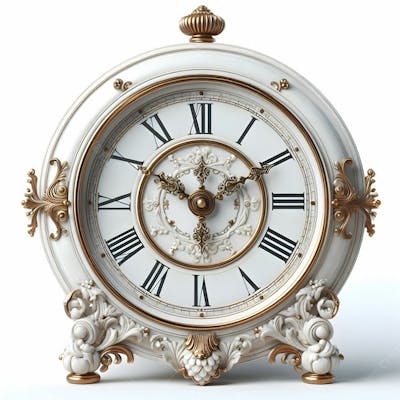 Relógio Matinal Vintage Morning Clock Neon Icon 3D 2D Retrô Néon Icone Elemento