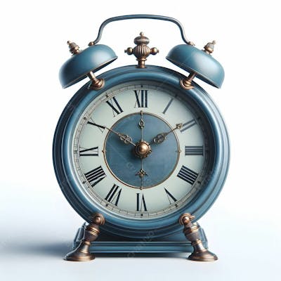 Relógio Matinal Vintage Morning Clock Neon Icon 3D 2D Retrô Néon Icone Elemento