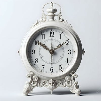 Relógio Matinal Vintage Morning Clock Neon Icon 3D 2D Retrô Néon Icone Elemento