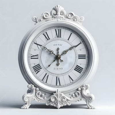Relógio Matinal Vintage Morning Clock Neon Icon 3D 2D Retrô Néon Icone Elemento
