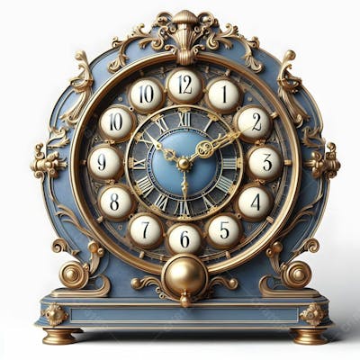 Relógio Matinal Vintage Morning Clock Neon Icon 3D 2D Retrô Néon Icone Elemento