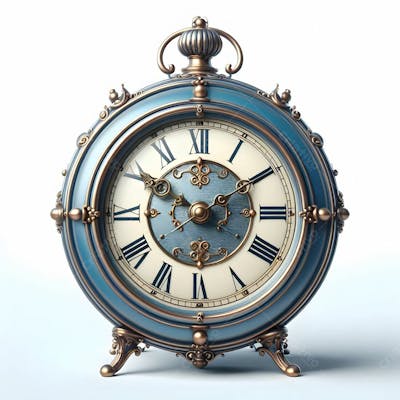Relógio Matinal Vintage Morning Clock Neon Icon 3D 2D Retrô Néon Icone Elemento