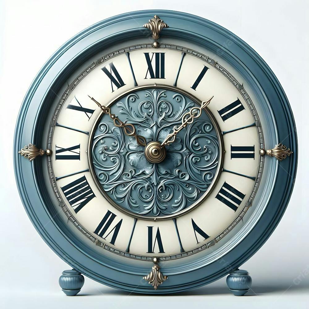 Relógio Matinal Vintage Morning Clock Neon Icon 3D 2D Retrô Néon Icone Elemento