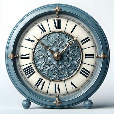 Relógio Matinal Vintage Morning Clock Neon Icon 3D 2D Retrô Néon Icone Elemento