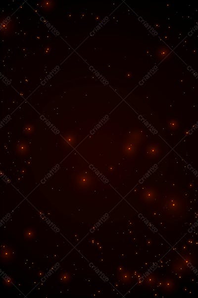 Overlay Particulas De Fogo