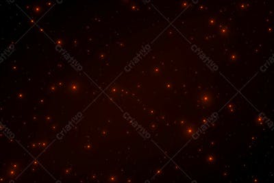 Overlay Particulas De Fogo