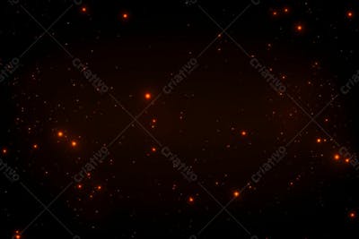 Overlay Particulas De Fogo