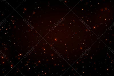 Overlay Particulas De Fogo