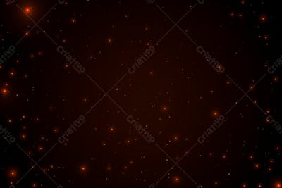 Overlay Particulas De Fogo