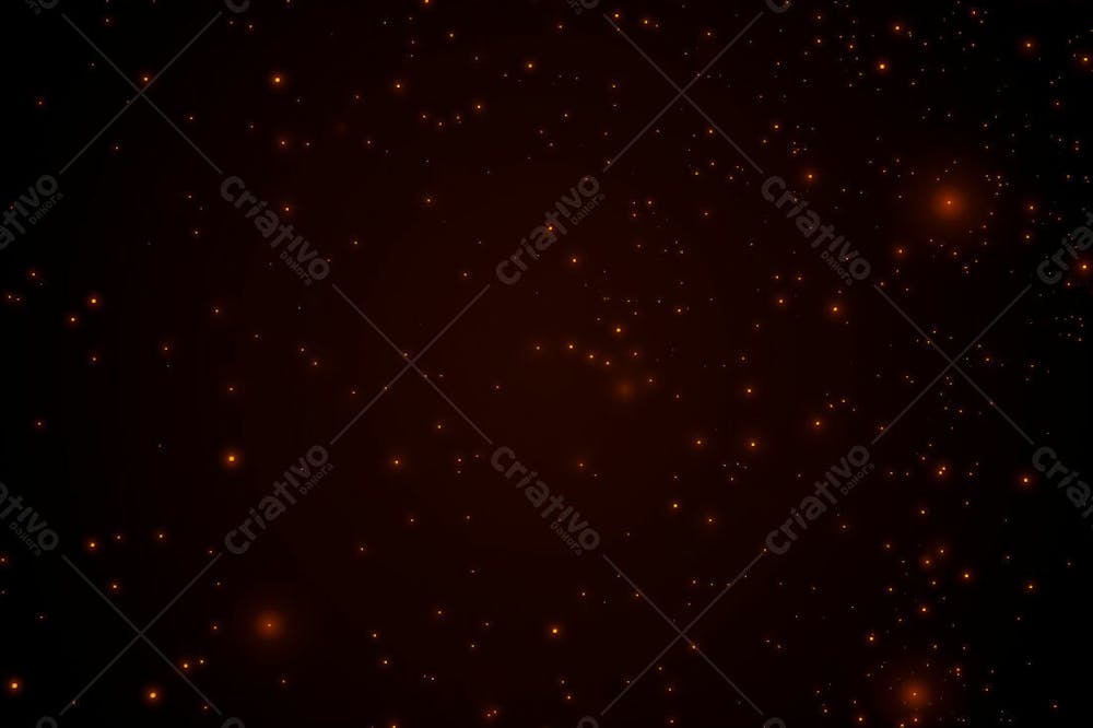 Overlay Particulas De Fogo