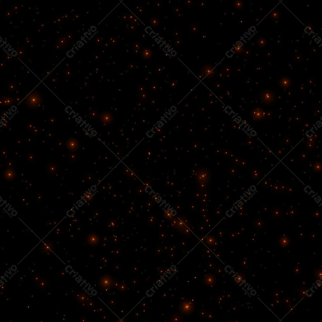 Textura Estrelas Laranja para Fundo