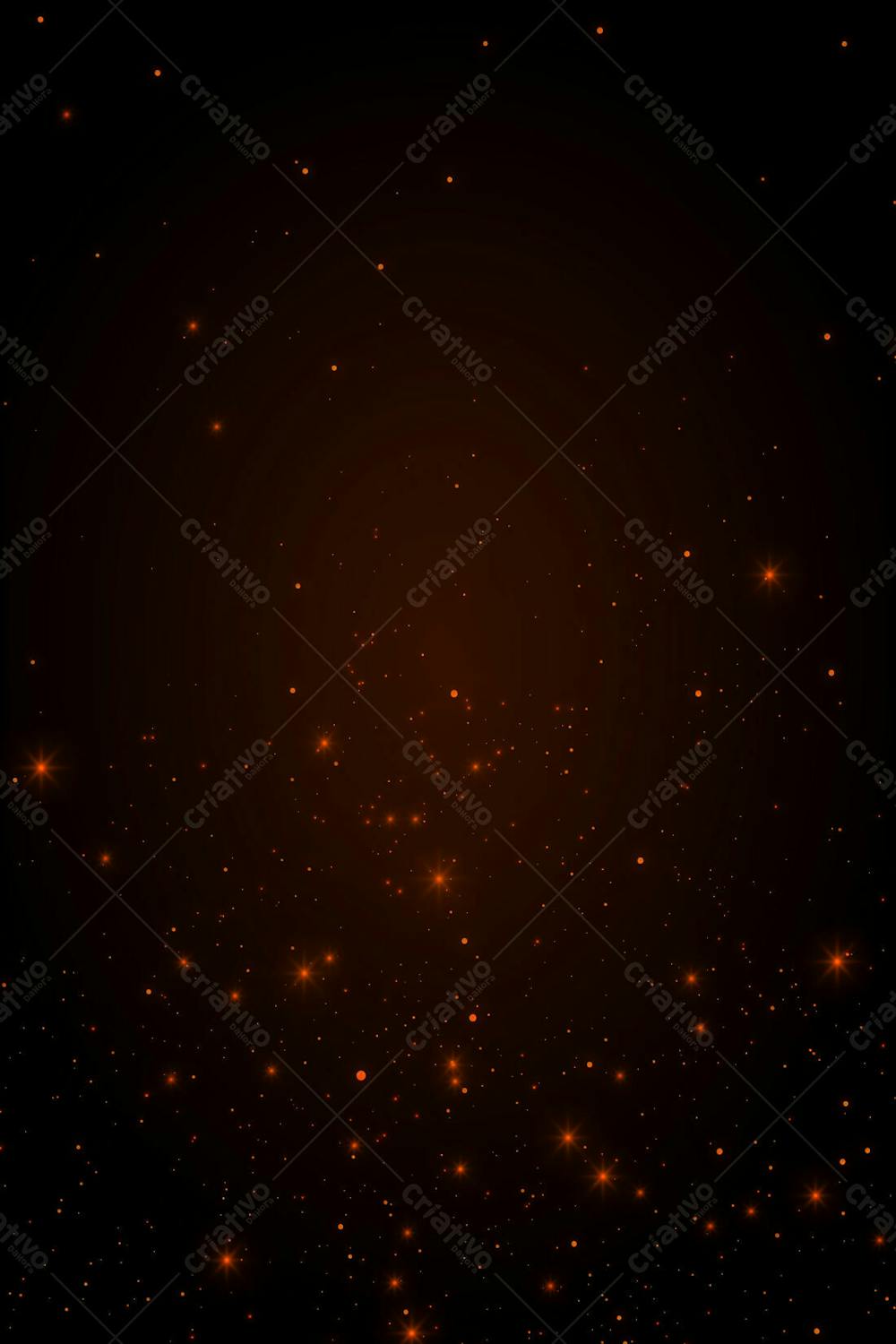 Overlay Particulas De Fogo