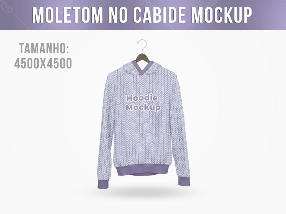 Moletom No Cabide Mockup 