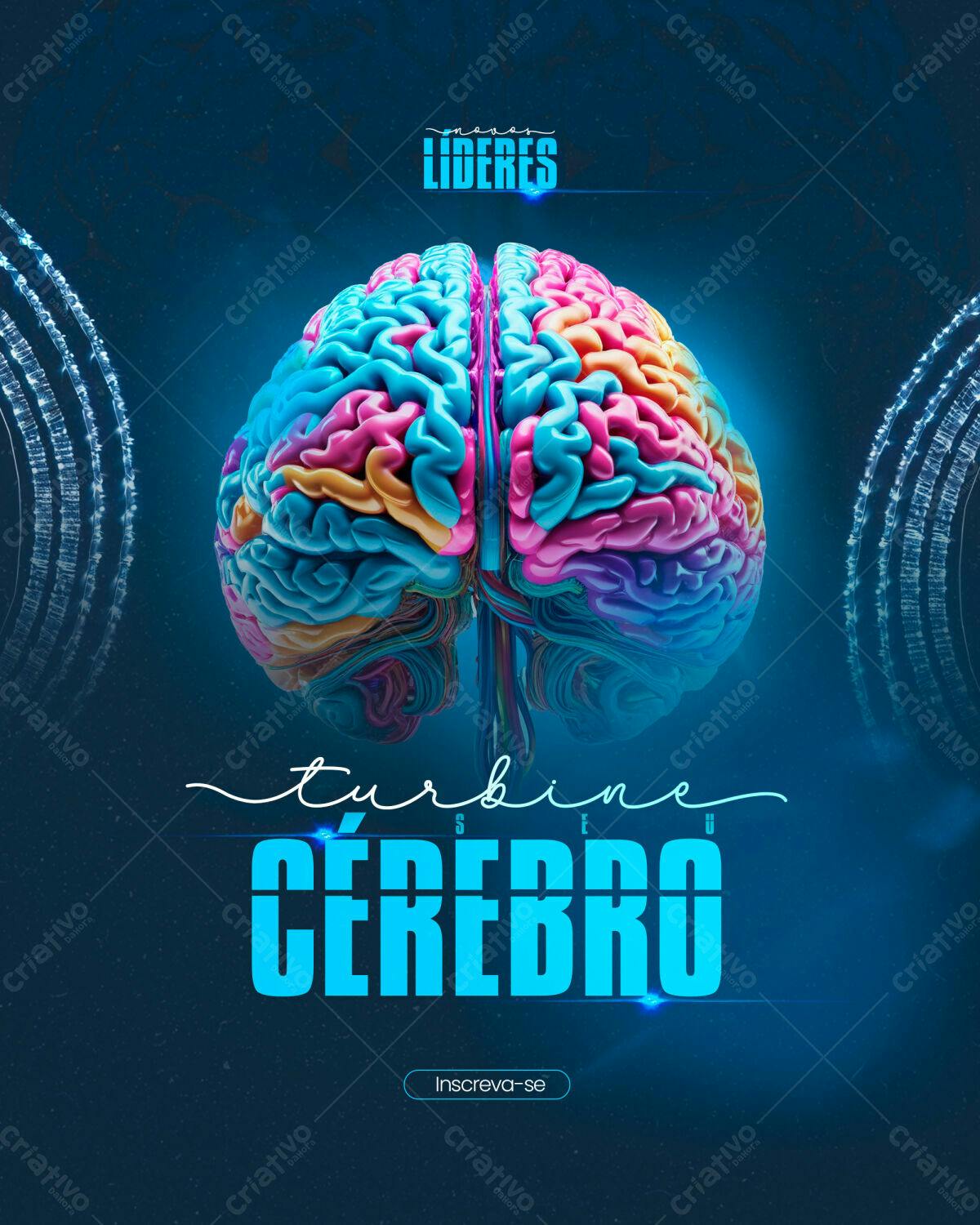 Flyer para Evento de Liderança PSD Editável