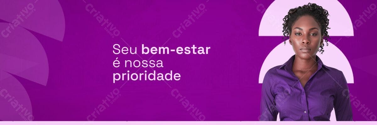 Banner Bem-Estar PSD Editável